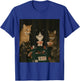 Vintage Cats Playing Poker Kitty Meme Cute Cat Lover Graphic T-Shirt - T-Shirt | Royal