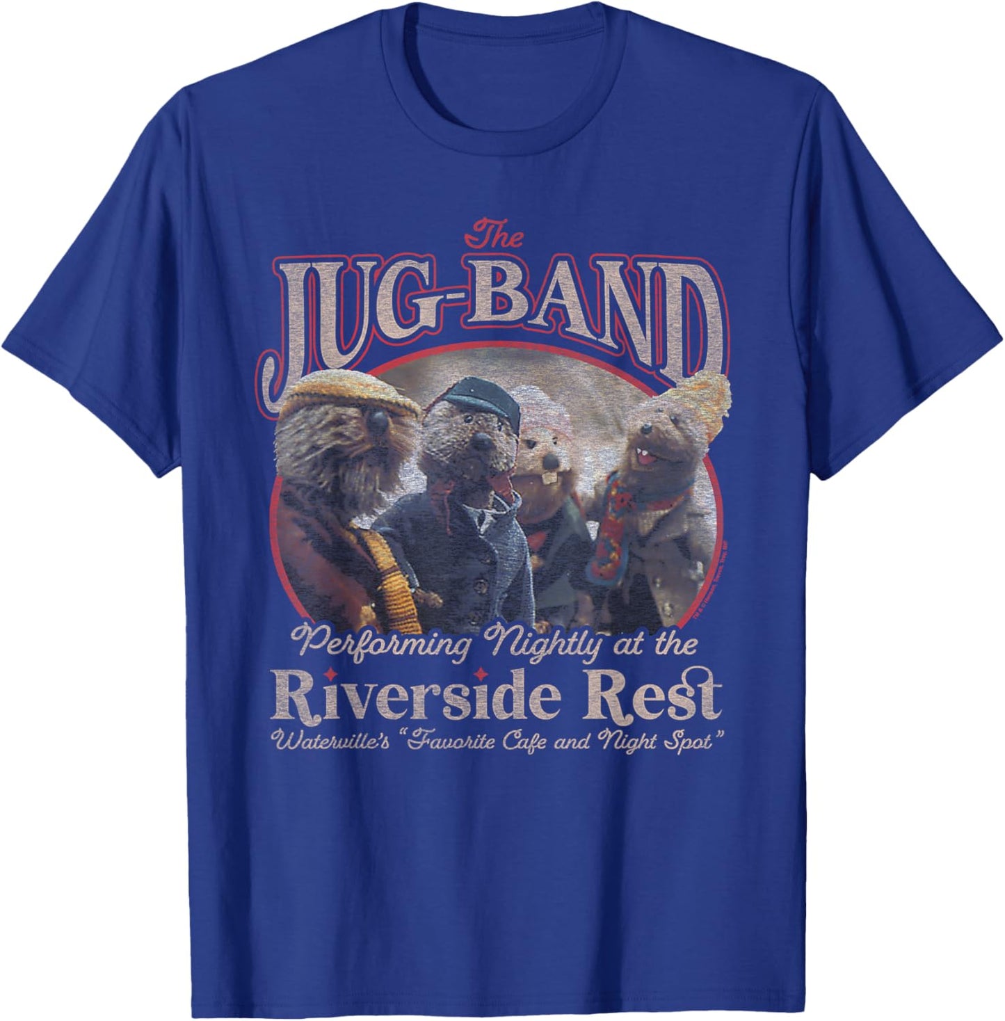 Emmet Otter The Jug Band at Riverside T-Shirt - T-Shirt | Royal