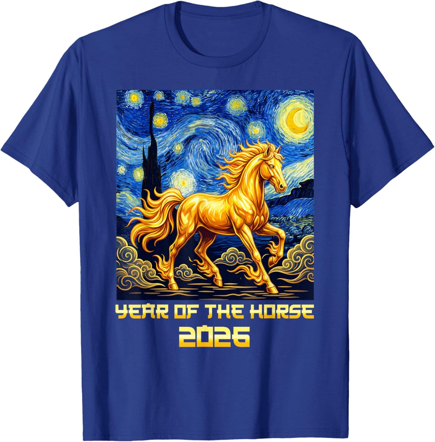 Chinese New Year 2026 Year of The Horse Lunar New Year 2026 T-Shirt - T-Shirt | Royal