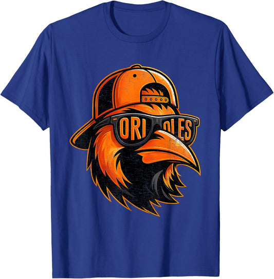 Oriole Name Retro Vintage Shirts Women Boy Girl T-Shirt - T-Shirt | Royal