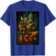 Diosa Azteca con Máscara T-Shirt - T-Shirt | Royal