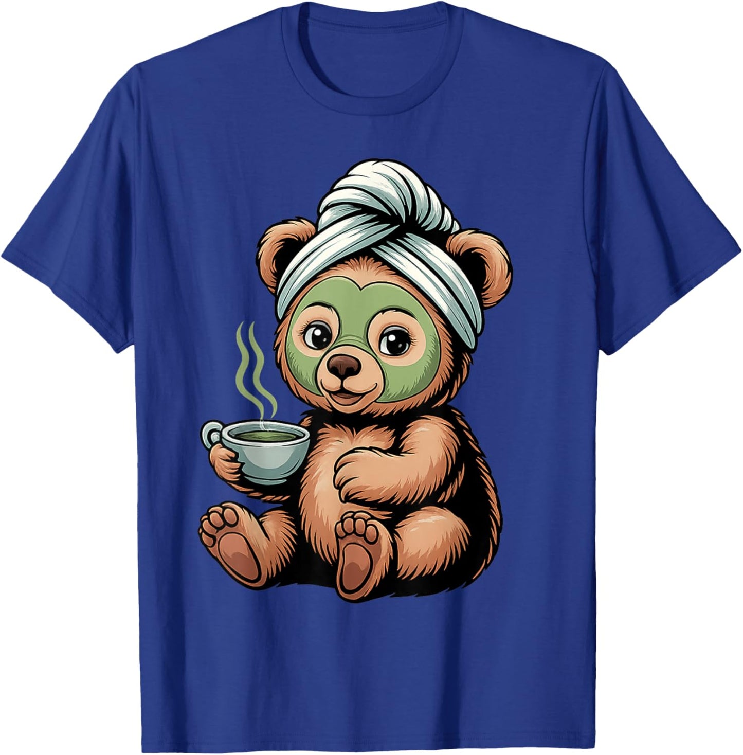 Cute Bear Design for Bear Lover and Bear T-Shirt - T-Shirt | Royal