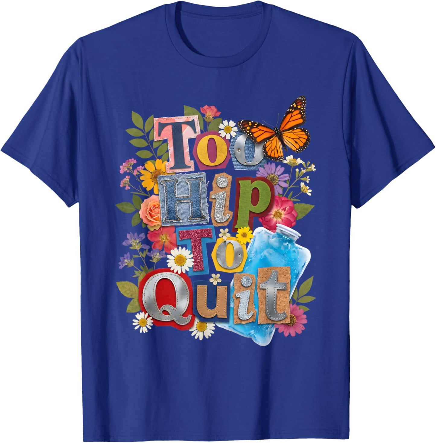Hip Replacement Recovery T-Shirt - T-Shirt | Royal