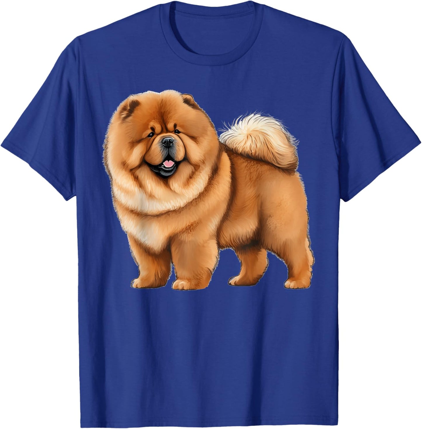 Chow Chow Dog Mom Dad Puppy Breeder Memorial T-Shirt - T-Shirt | Royal