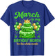 Happy St Patricks Day Its My Birthday Born Irish Bday Gifts T-Shirt - T-Shirt | Royal