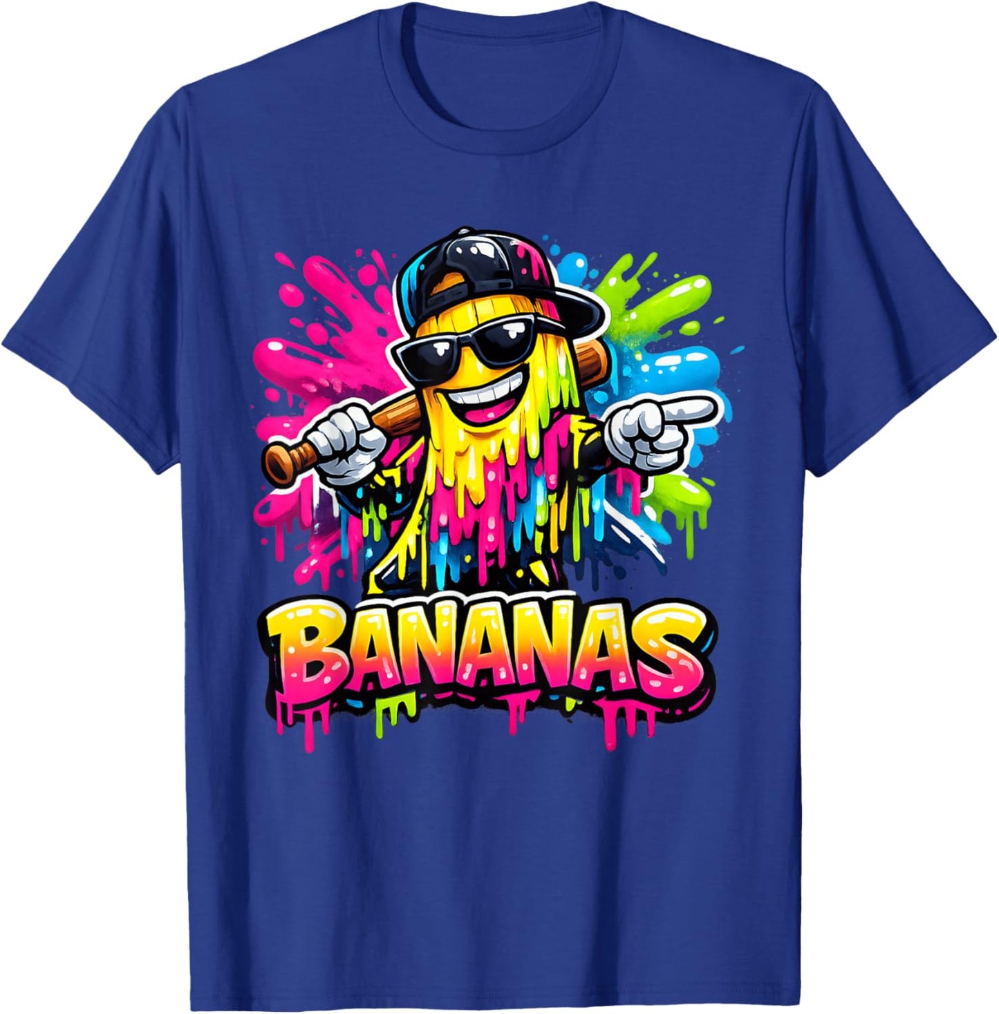 Funny Banana Coquette Bow Kids Girls Boys Youth Men T-Shirt - T-Shirt | Royal