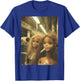 Funny Disgusting Doll face Meme Smoking Y2K Sarcastic Gift T-Shirt - T-Shirt | Royal