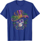 Mardi Gras Costume Sugar Skull Carnival New Orleans Trip T-Shirt - T-Shirt | Royal