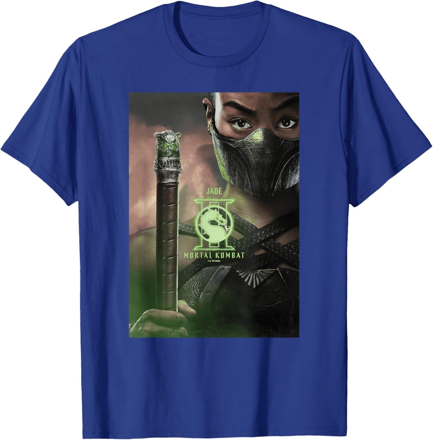 Mortal Kombat 2 Jade Official Character Poster T-Shirt - T-Shirt | Royal