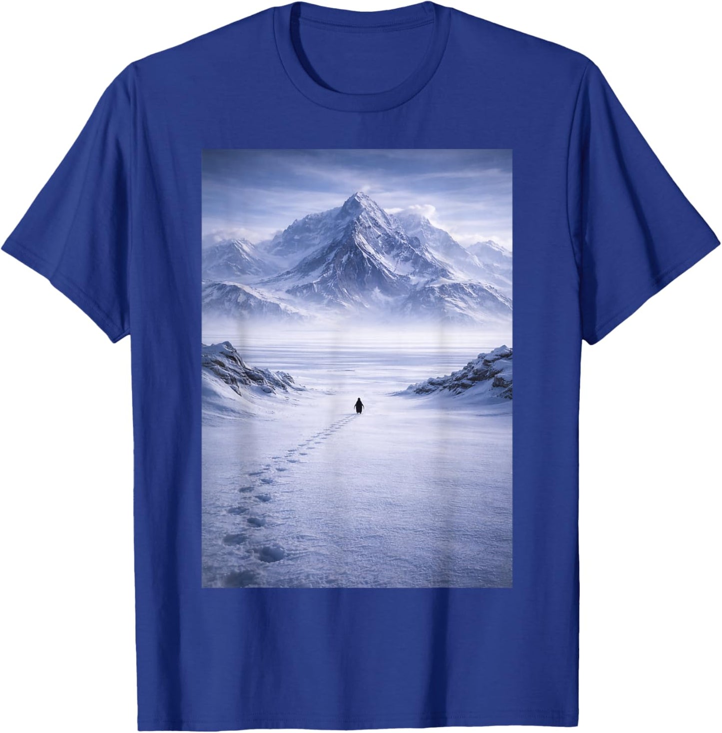 Nihilist Penguin Mountain But Why Trending Meme T-Shirt - T-Shirt | Royal