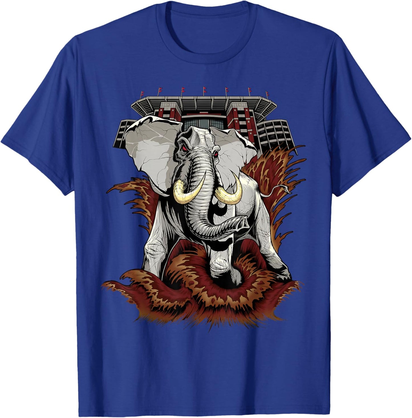 Alabama AL Vintage Sports Lover Men Women Kids Gifts T-Shirt - T-Shirt | Royal