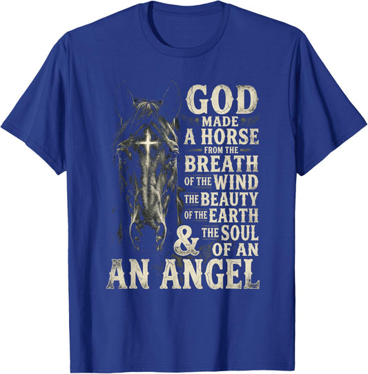 Western Equestrian Religious T-Shirt - T-Shirt | Royal