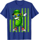 Dabbing Pickle Retro American Flag Funny Cucumber Pickles T-Shirt - T-Shirt | Royal