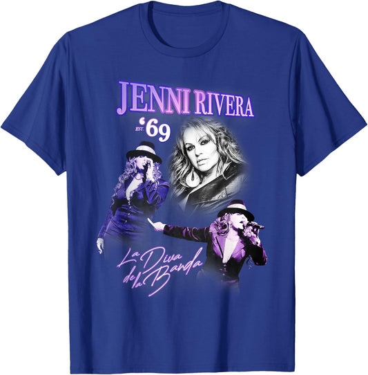 Official Jenni Rivera Nokia 2009 T-Shirt - T-Shirt | Royal