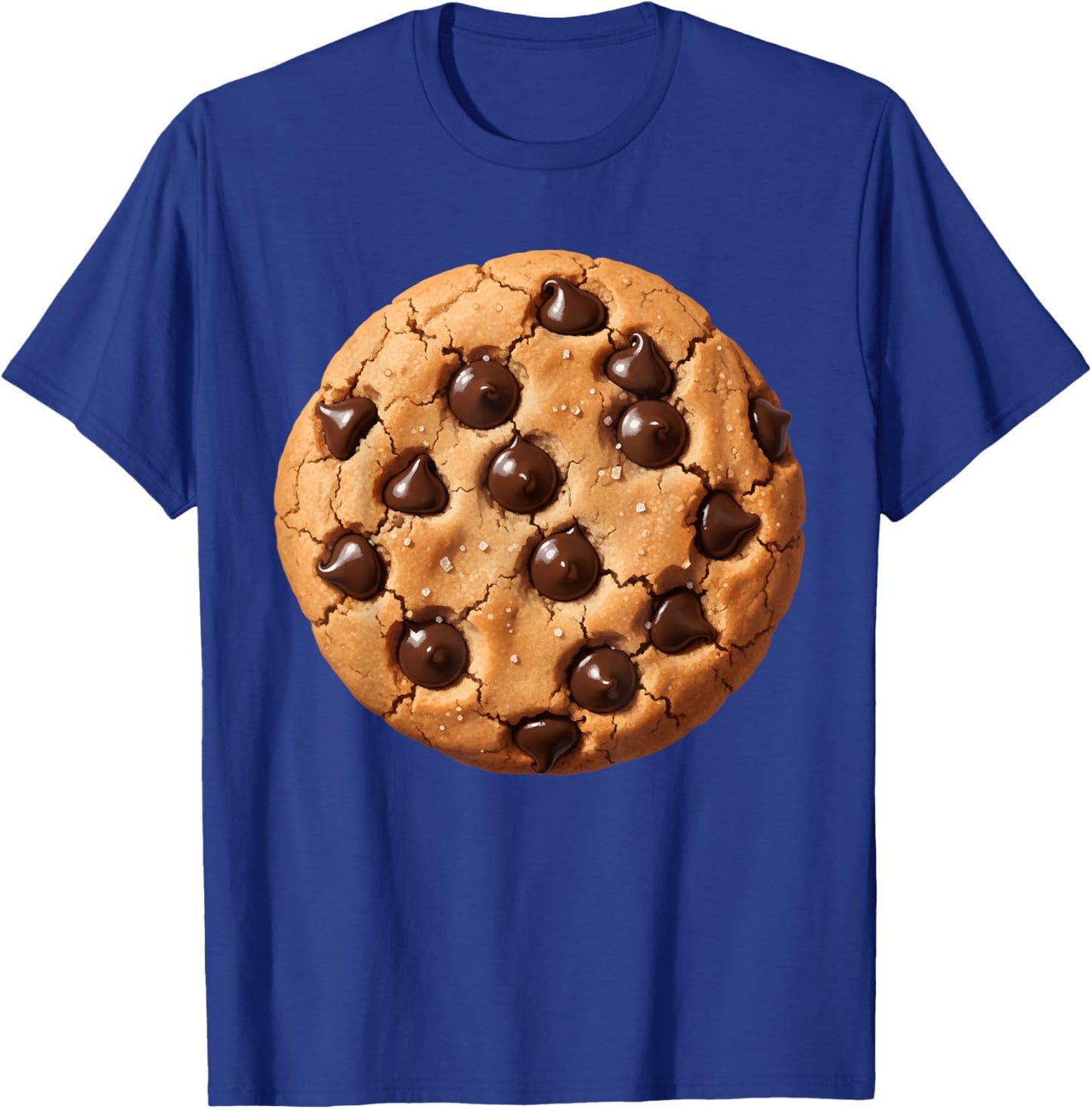 Chocolate Chip Cookie Bakery Biscuit Pastry Food Costume T-Shirt - T-Shirt | Royal