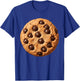 Chocolate Chip Cookie Bakery Biscuit Pastry Food Costume T-Shirt - T-Shirt | Royal