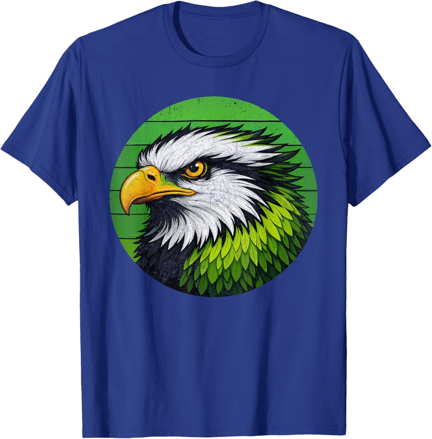 Retro Sea Hawk Men Women Kids Funny T-Shirt - T-Shirt | Royal