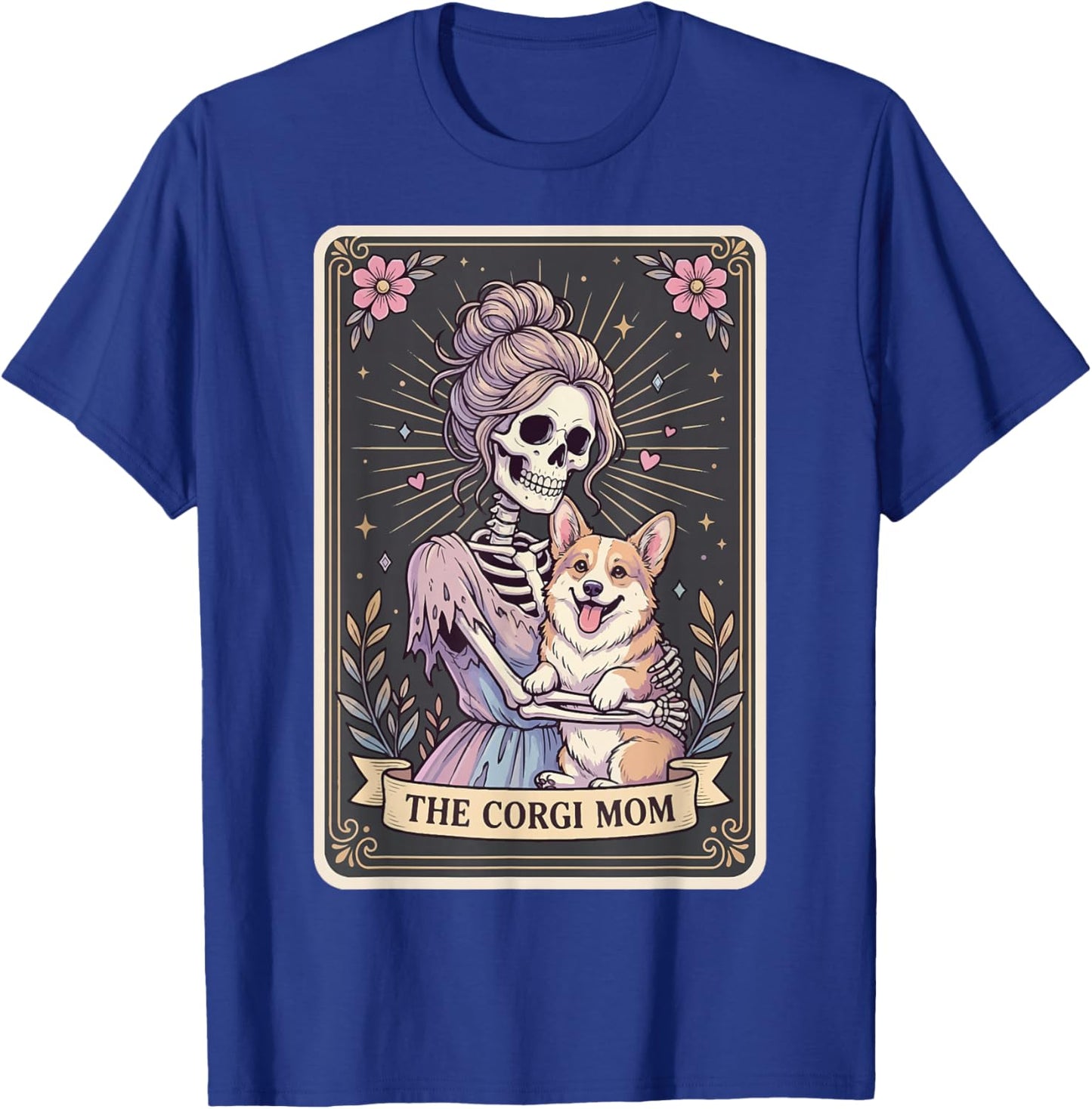 The Corgi Mom Tarot Card T-Shirt - T-Shirt | Royal