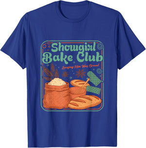 Vintage Bake Club Loafing Him was Bread T-Shirt - T-Shirt | Royal