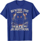 Beware The Jólakötturinn Funny Yule Cat Christmas T-Shirt - T-Shirt | Royal