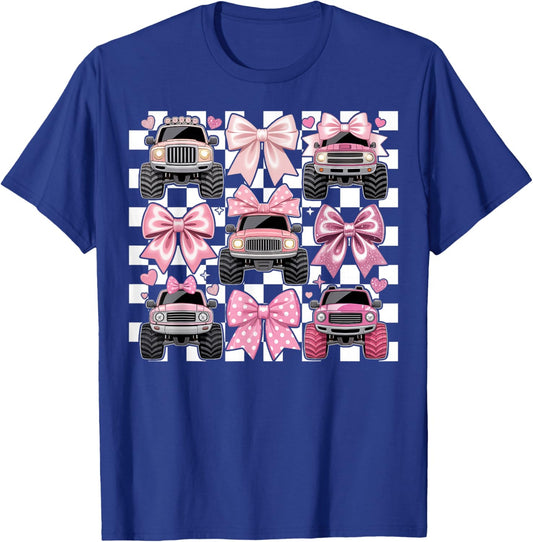 Pink Monster Truck T-Shirt - T-Shirt | Royal