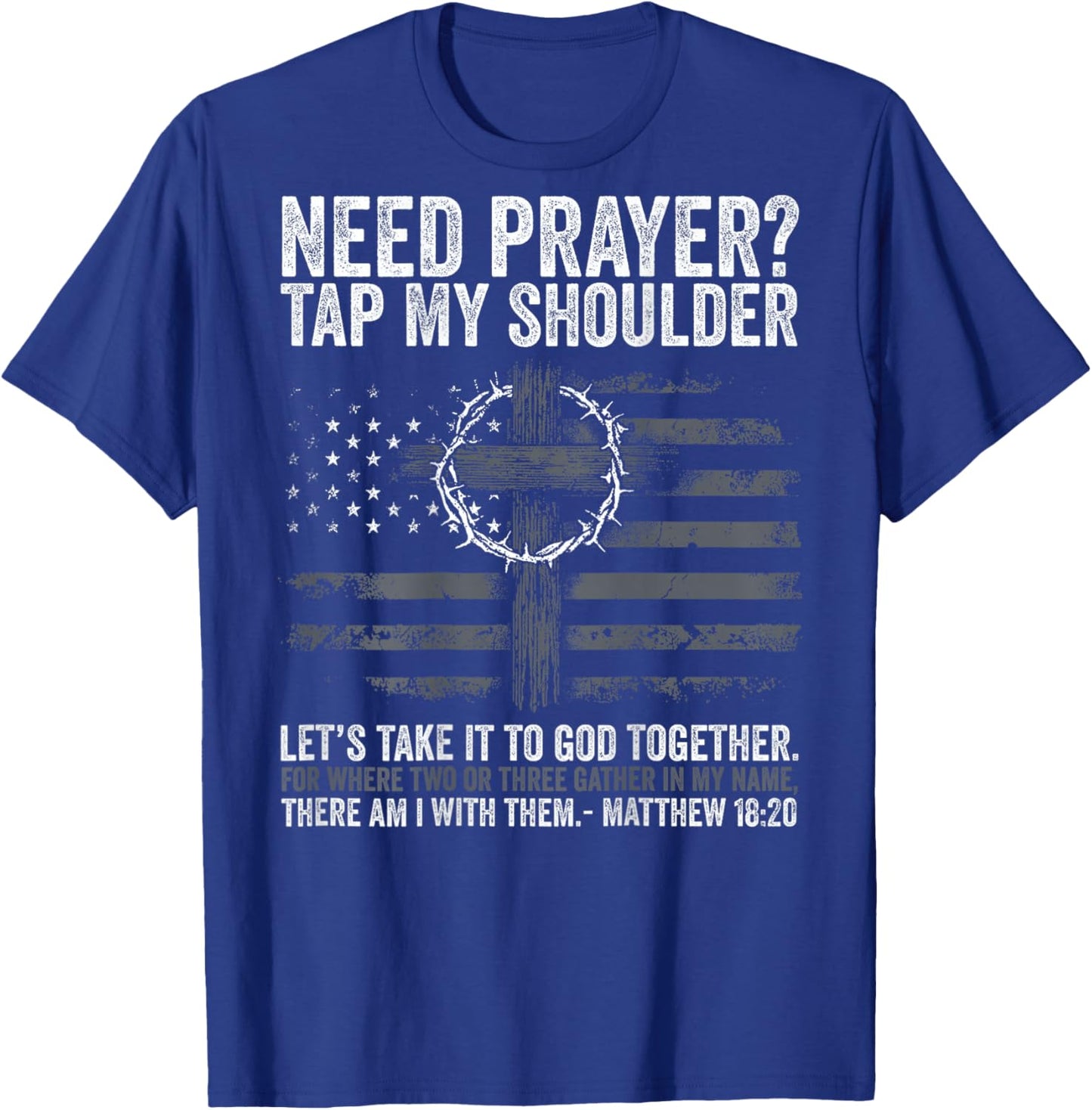 (On Back) T-Shirt - T-Shirt | Royal