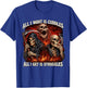 All I Want is Cuddles All I Get is Struggles Hard Skeleton T-Shirt - T-Shirt | Royal