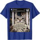 There is Motion at Your Front Door Funny Cat Motion Meme T-Shirt - T-Shirt | Royal