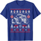 Monster Truck Lovers Ugly Christmas Sweater Xmas Boys Kids T-Shirt - T-Shirt | Royal