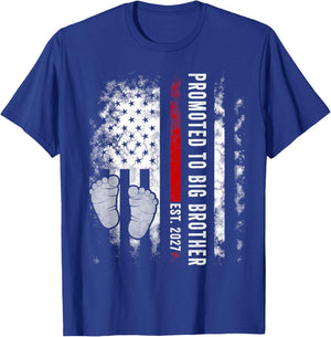 Promoted to Big Brother 2027 for Kids Toddler T-Shirt - T-Shirt | Royal