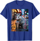Night Shift Opossum with Iced Coffee Urban Mood T-Shirt - T-Shirt | Royal