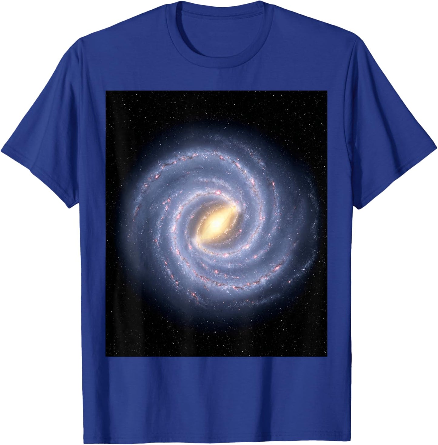 Milky Way Galaxy Astronomy Space Lovers T-Shirt - T-Shirt | Royal