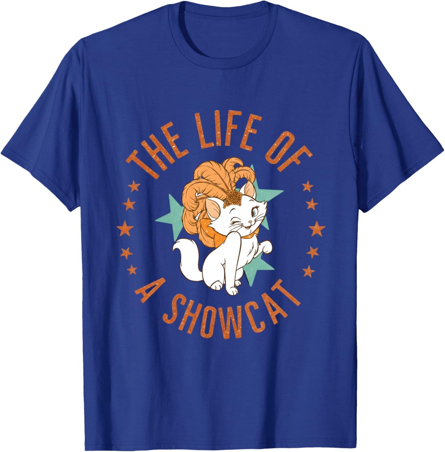 Funny Cat Era Life of Showcat Cat Lovers Men Women Kids T-Shirt - T-Shirt | Royal