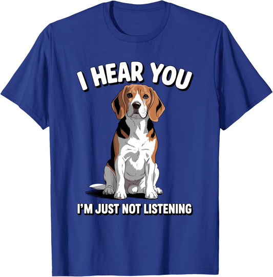Cool Beagle Design Women Dog Themed Beagle Lovers T-Shirt - T-Shirt | Royal