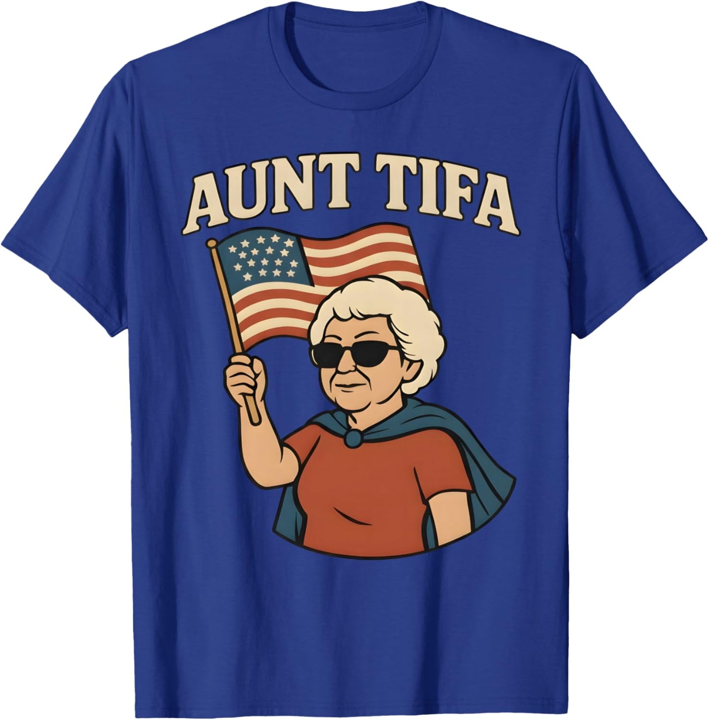 Aunt Tifa T-Shirt - T-Shirt | Royal