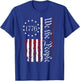 1776 Betsy Ross Flag 13-Star Ring Vintage USA Flag T-Shirt - T-Shirt | Royal