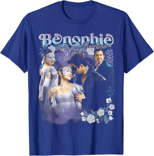 Bridgerton Benophie Heartthrob Officially Licensed T-Shirt - T-Shirt | Royal