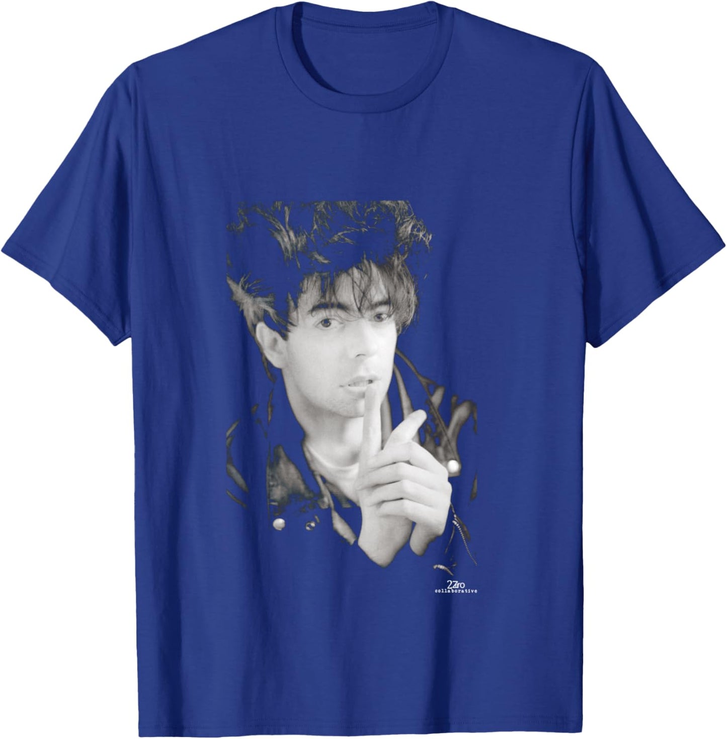Ian McCulloch Echo & The Bunnymen Portrait by Phil Nicholls T-Shirt - T-Shirt | Royal