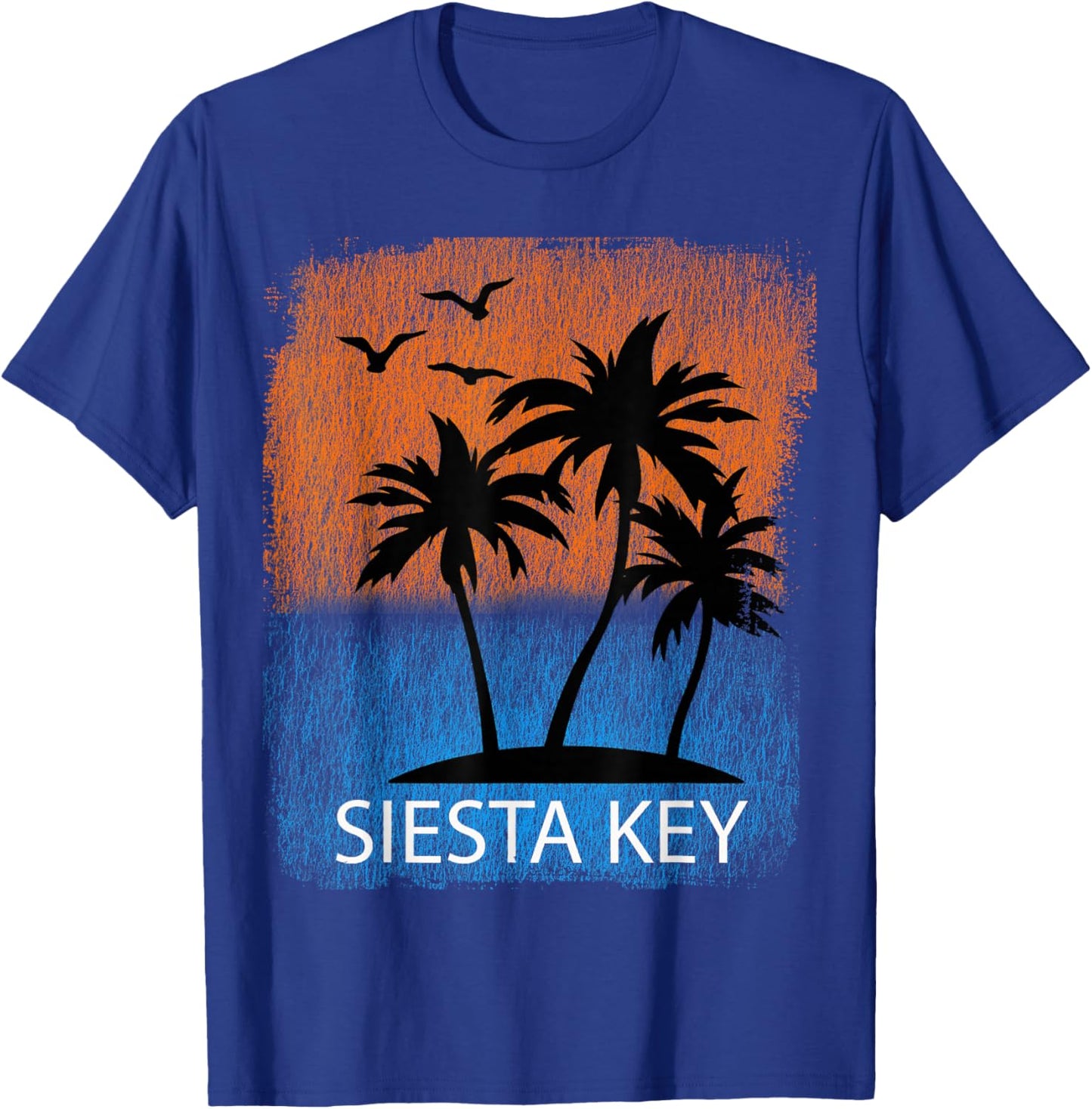 Vintage Sarasota Florida Family Beach Vacation T-Shirt - T-Shirt | Royal