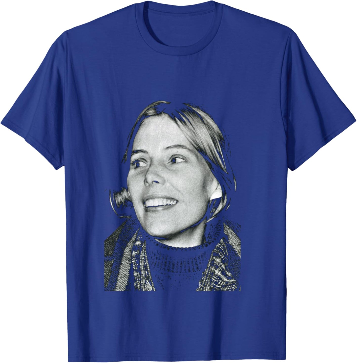 Joni Mitchell Folk Singer Clouds Era 1969 T-Shirt - T-Shirt | Royal