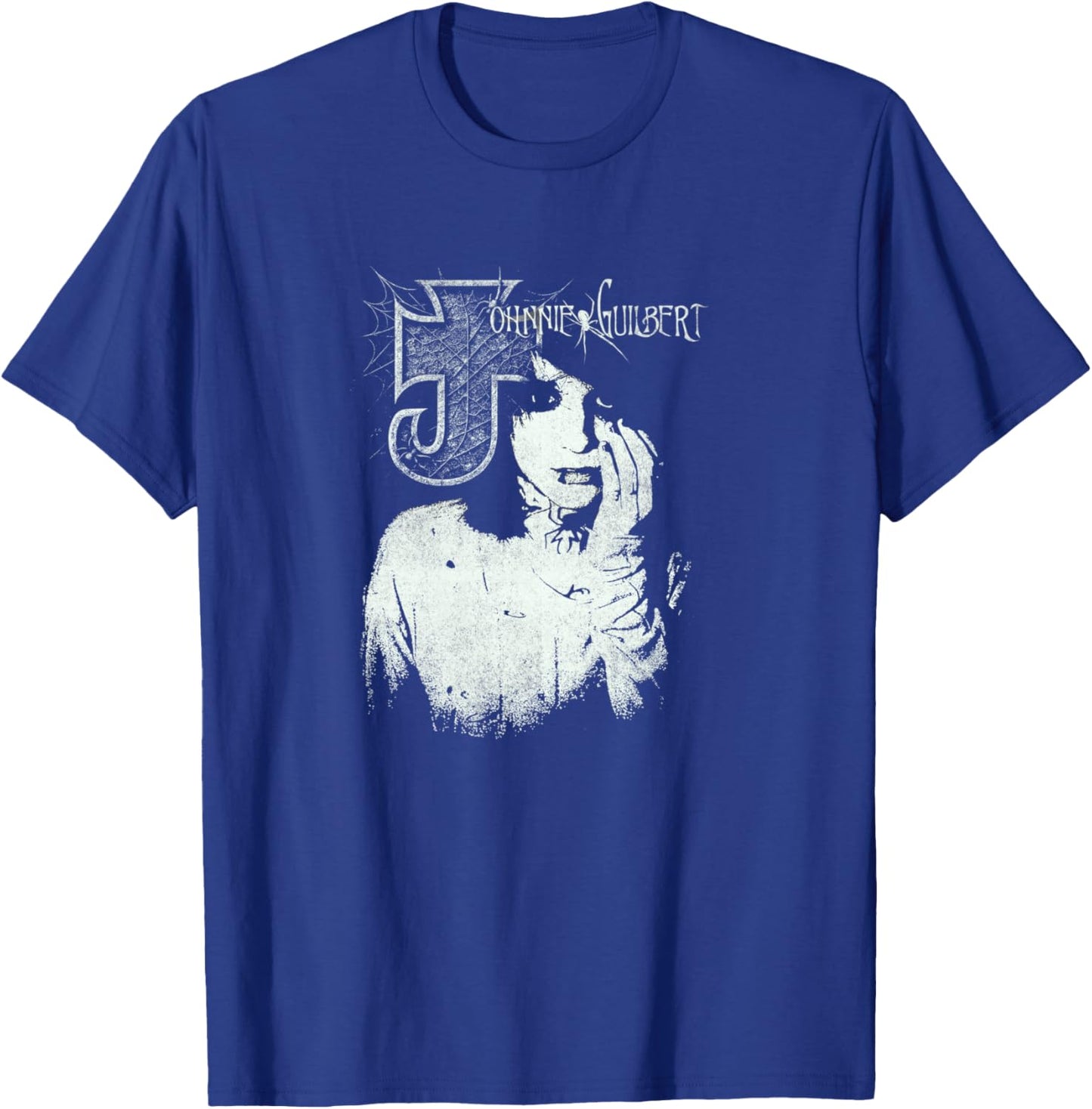 Johnnie Guilbert Portrait T-Shirt - T-Shirt | Royal