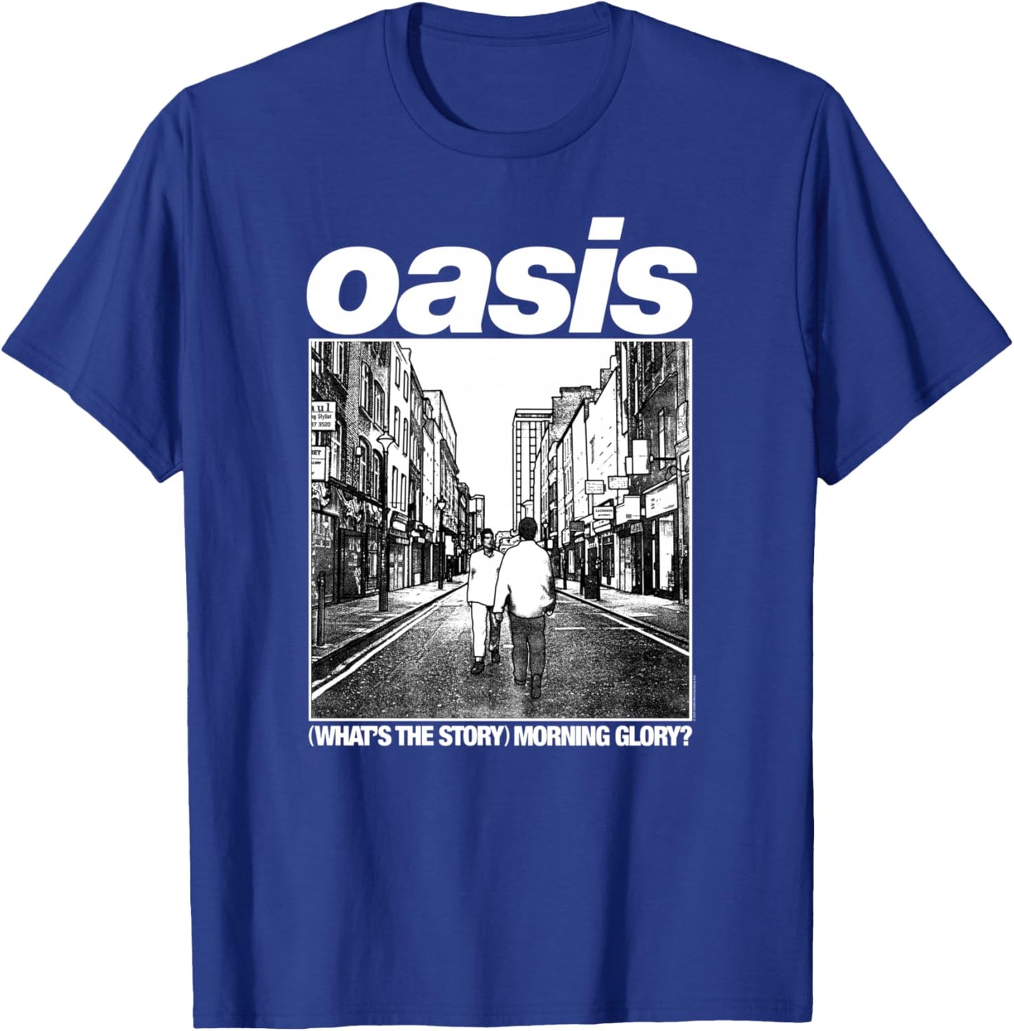 Oasis – Amazon Exclusive WTSMG In Navy T-Shirt - T-Shirt | Royal