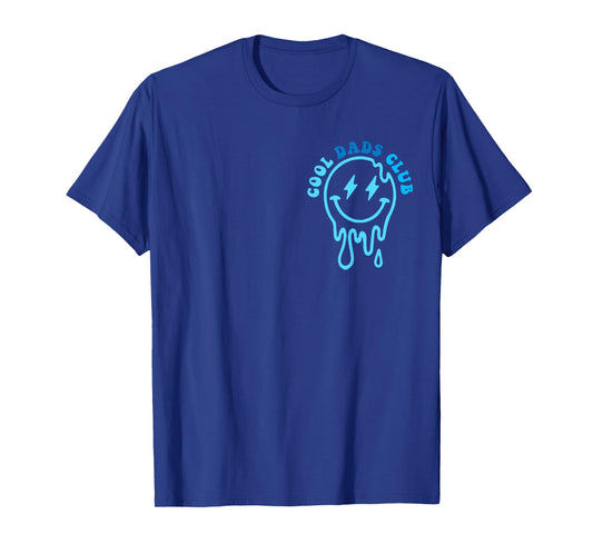Groovy Cool Dads Club Retro Dad Father's Day 2 Sided T-Shirt