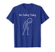 No Coding Today - Coding Lover Sad Stickman T-Shirt
