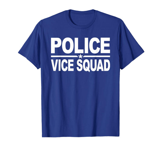 Police VICE Squad Costume Uniform TEE T-Shirt