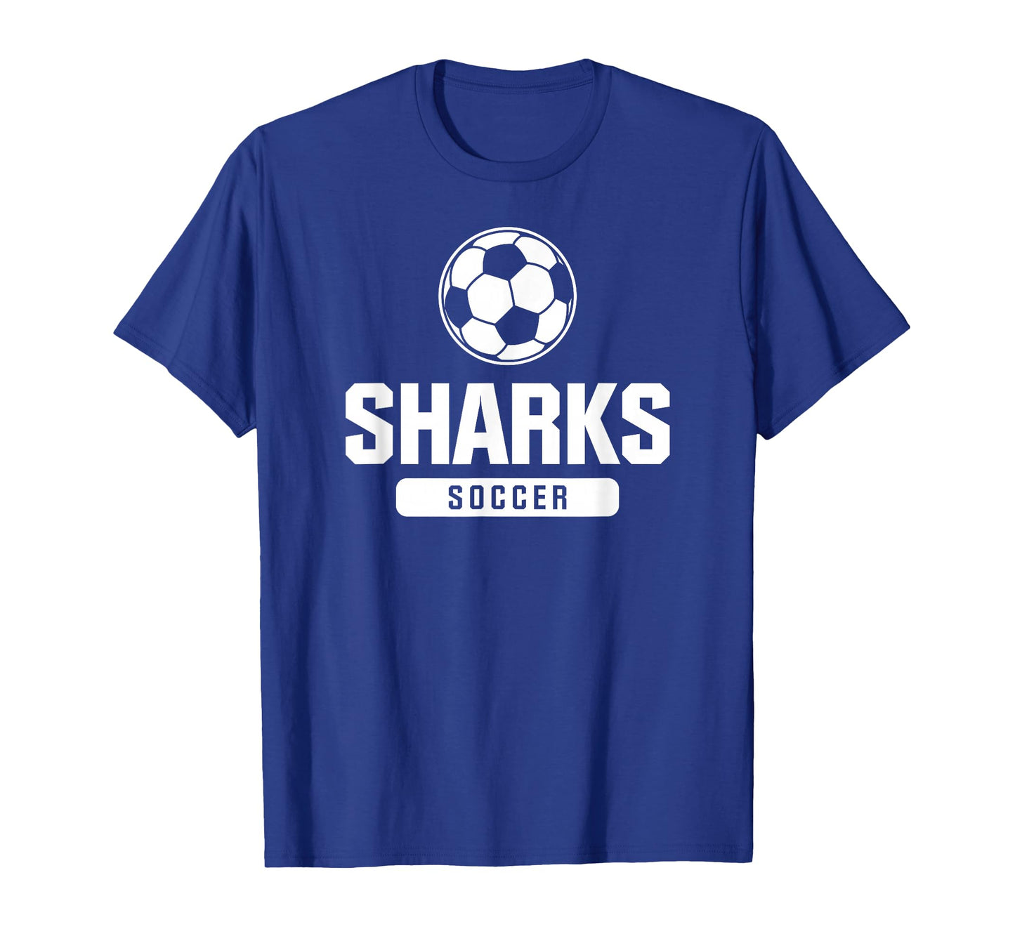 Sharks Soccer for Elementary, Middle, and High Schools T-Shirt