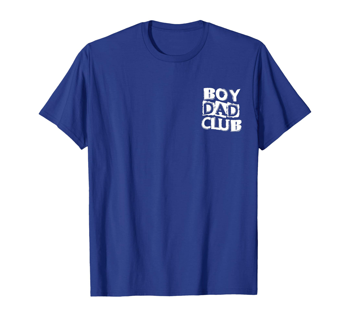 Boy Dad Club Fathers Day Pocket Daddy of a Boy Dad-Son Mens T-Shirt