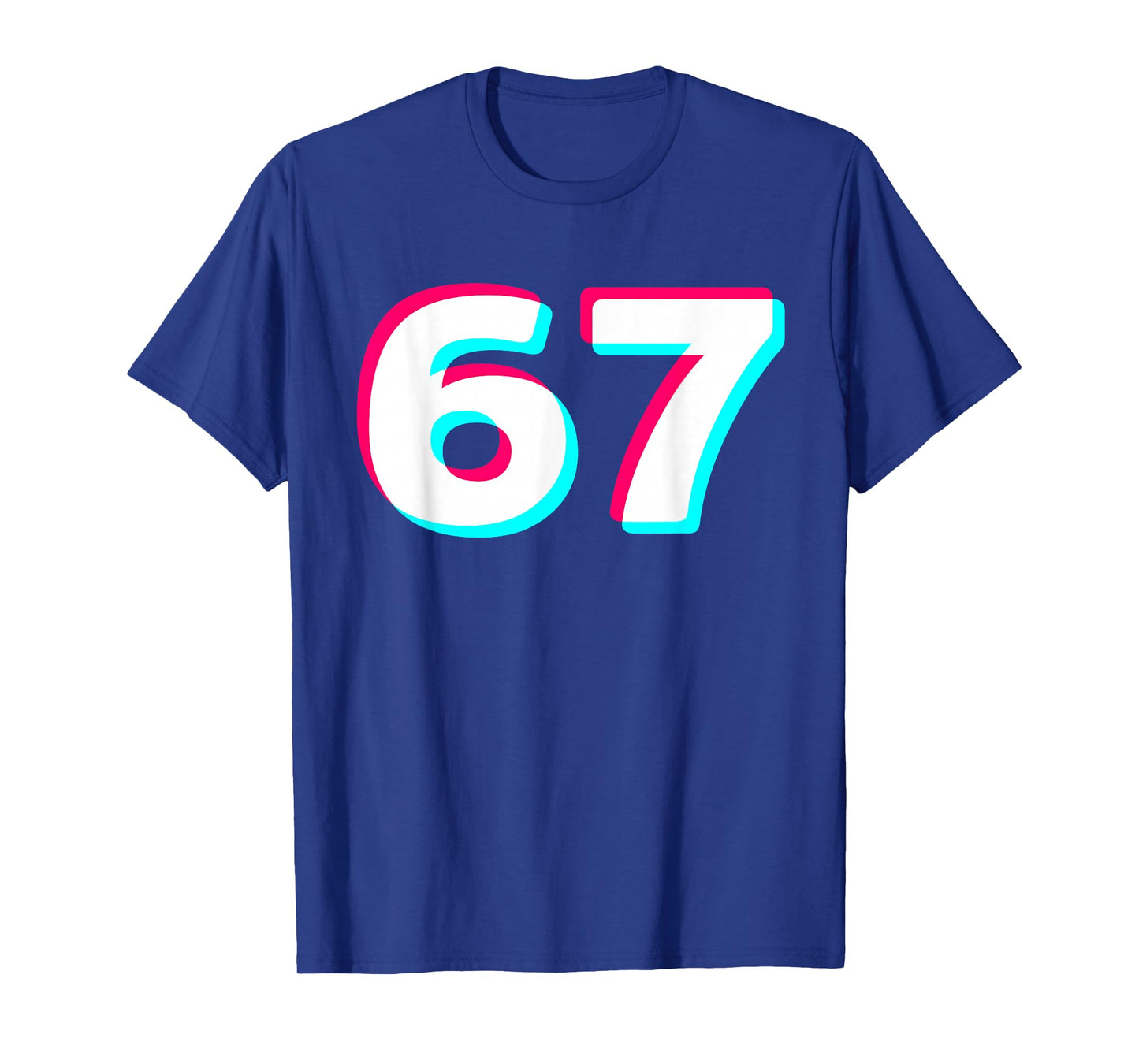 Six Seven Alpha Gen Meme 6 7 Matching 67 T-Shirt