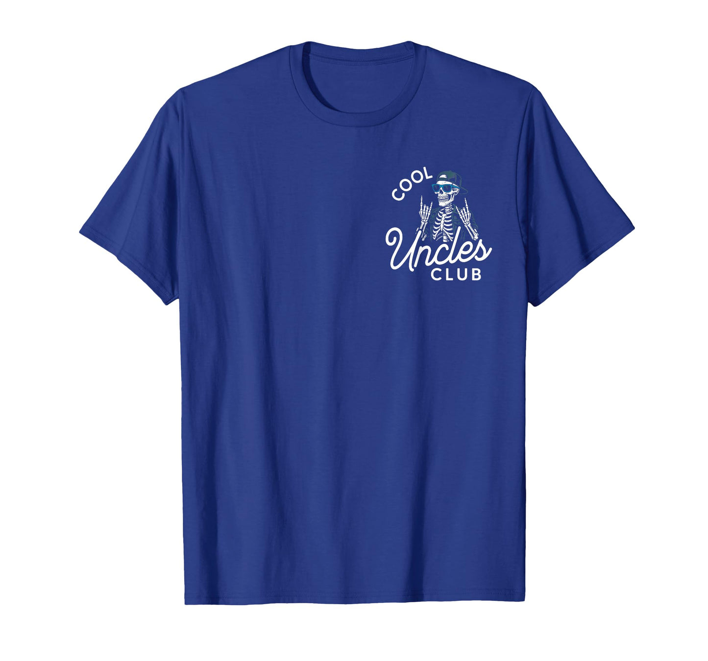 Cool Uncles Club Shirt Funny Skeleton Men Uncle T-Shirt