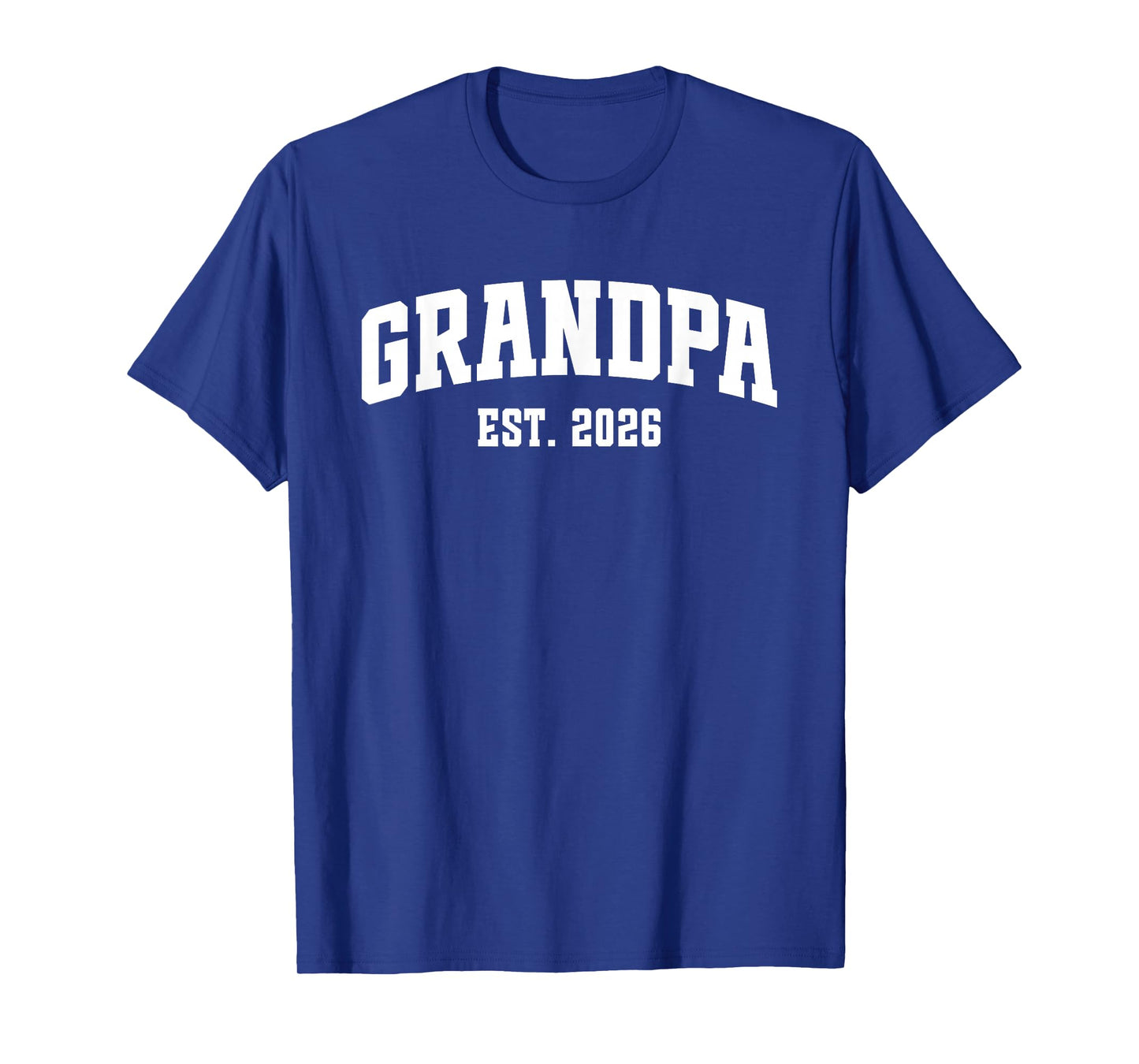 Promoted to Grandpa Est. 2026 Grandparent Baby Announcement T-Shirt